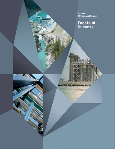 Thumbnail AltaGas
 Annual Report 2015