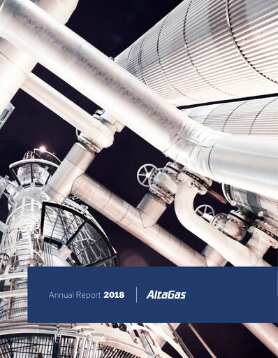 Thumbnail AltaGas
 Annual Report 2018