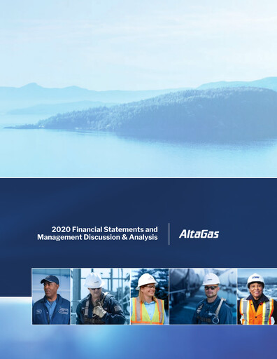 Thumbnail AltaGas
 Annual Report 2020