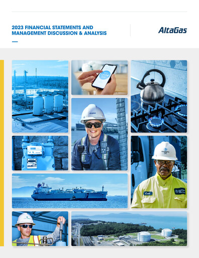 Thumbnail AltaGas
 Annual Report 2023