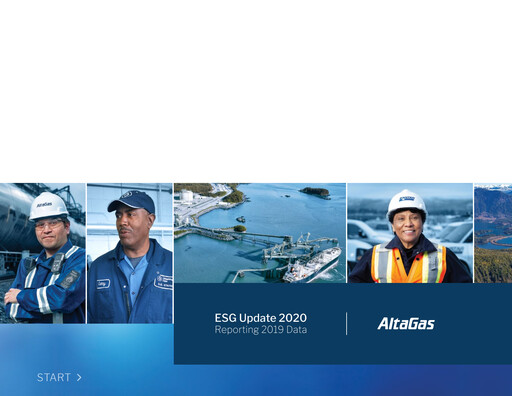 Thumbnail AltaGas
 ESG Report 2020