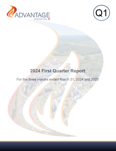 Thumbnail Advantage Energy Quarterly Report 2024-q1