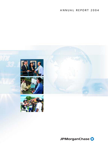 Thumbnail JPMorgan Chase Annual Report 2004