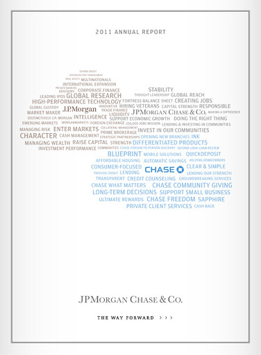 Thumbnail JPMorgan Chase Annual Report 2011