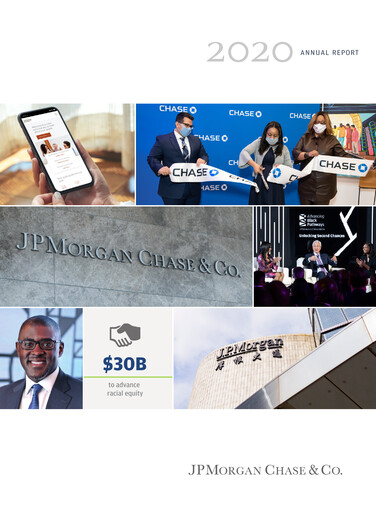 Thumbnail JPMorgan Chase Annual Report 2020