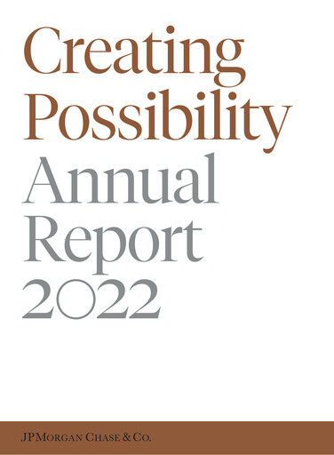 Thumbnail JPMorgan Chase Annual Report 2022