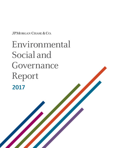 Thumbnail JPMorgan Chase ESG Report 2017