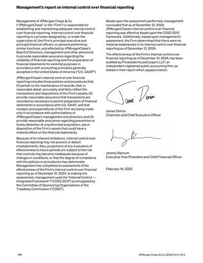 Thumbnail JPMorgan Chase Financial Statement 2024