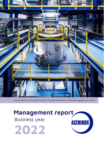 Thumbnail Acerinox Financial Report 2022