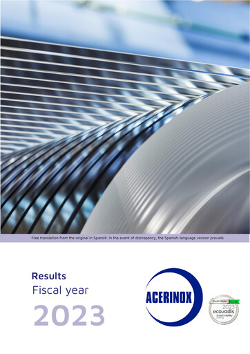 Thumbnail Acerinox Financial Report 2023