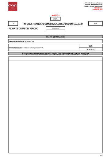 Thumbnail Acerinox Financial Report 2019-h2
