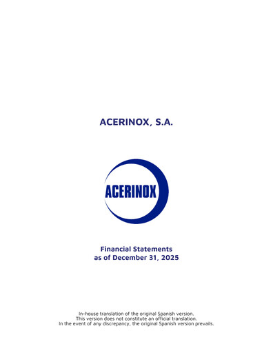 Vorschaubild Acerinox Finanzmitteilung 2025