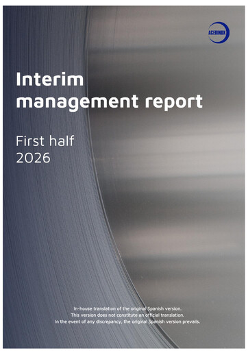 Thumbnail Acerinox Half-year Report 2026-h1