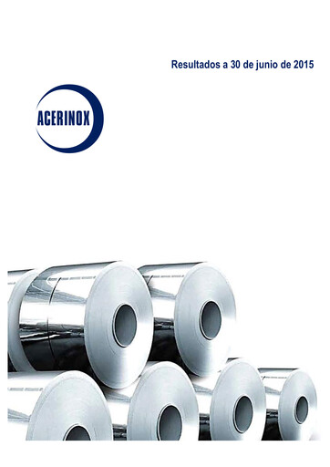 Thumbnail Acerinox Half-year Report 2015-h1