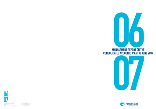 Thumbnail Eutelsat Financial Report fy2007