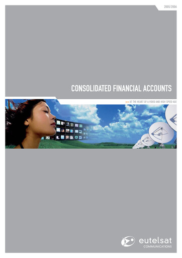 Thumbnail Eutelsat Financial Statement fy2006