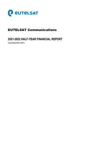 Thumbnail Eutelsat Half-year Report 2021-h1