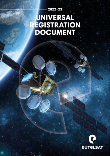 Thumbnail Eutelsat Universal Registration Document 2022-2023