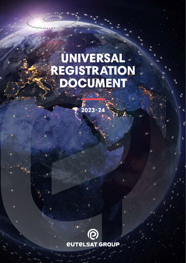 Thumbnail Eutelsat Universal Registration Document 2023-2024