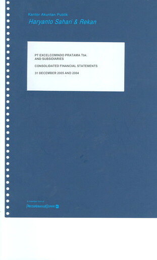 Thumbnail XL Axiata
 Financial Statement 2005