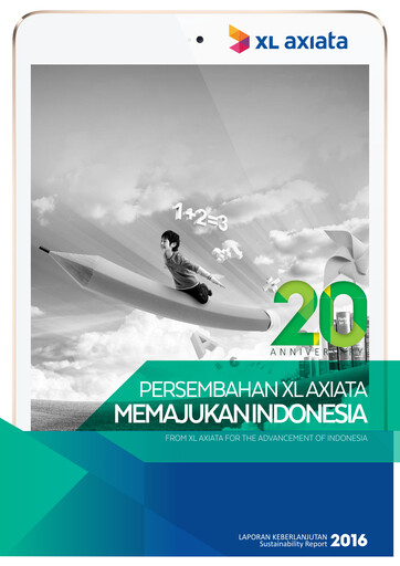 Thumbnail XL Axiata
 Sustainability Report 2016