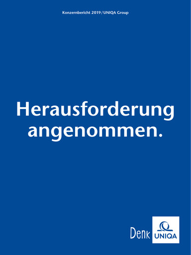 Thumbnail Uniqa Insurance Group
 Annual Report 2019