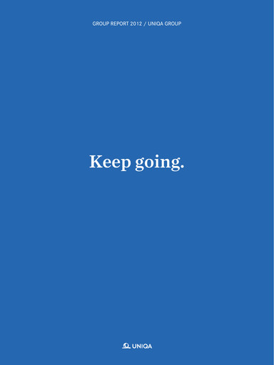 Thumbnail Uniqa Insurance Group
 Annual Report 2012