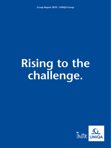 Thumbnail Uniqa Insurance Group
 Annual Report 2019