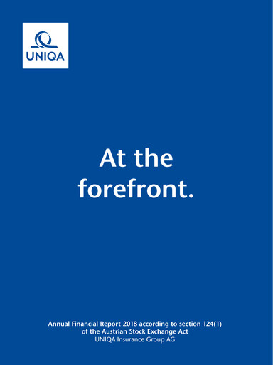 Thumbnail Uniqa Insurance Group
 Financial Report 2018