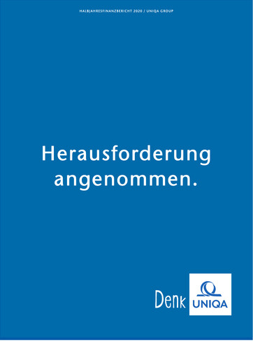 Thumbnail Uniqa Insurance Group
 Half-year Report 2020-h1