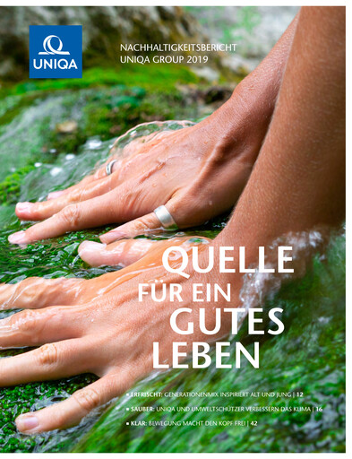 Thumbnail Uniqa Insurance Group
 Sustainability Report 2019