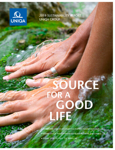Thumbnail Uniqa Insurance Group
 Sustainability Report 2019