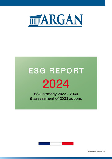 Thumbnail Argan SA ESG Report 2024