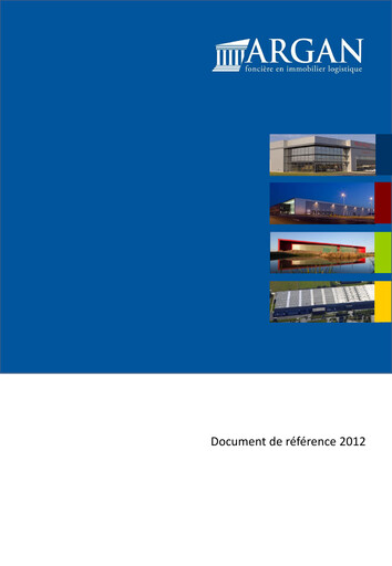 Thumbnail Argan SA Universal Registration Document 2012