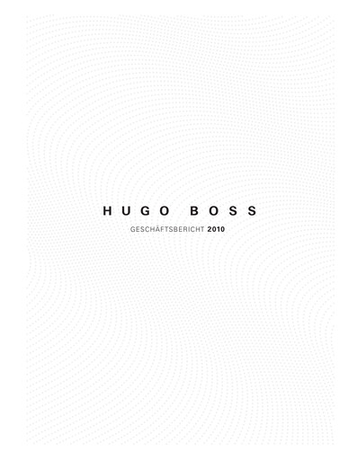 Vorschaubild HUGO BOSS Jahresbericht 2010