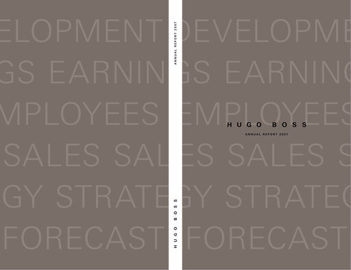 Thumbnail HUGO BOSS Annual Report 2007