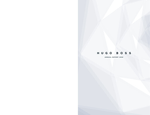 Thumbnail HUGO BOSS Annual Report 2008