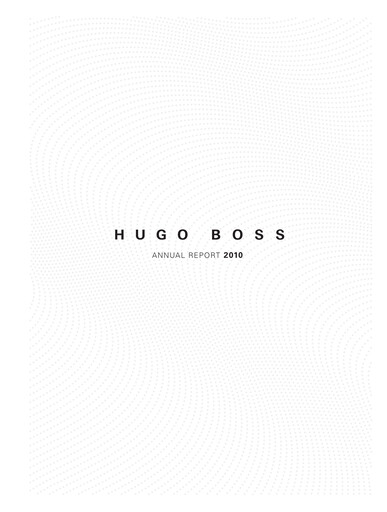 Thumbnail HUGO BOSS Annual Report 2010