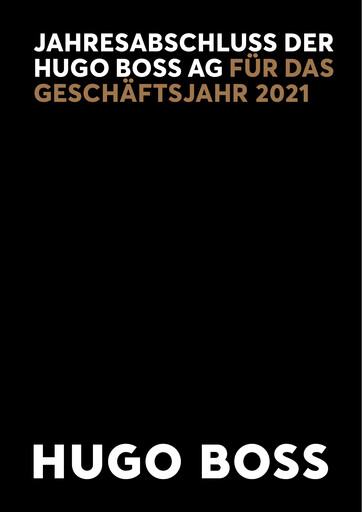 Thumbnail HUGO BOSS Financial Statement 2021