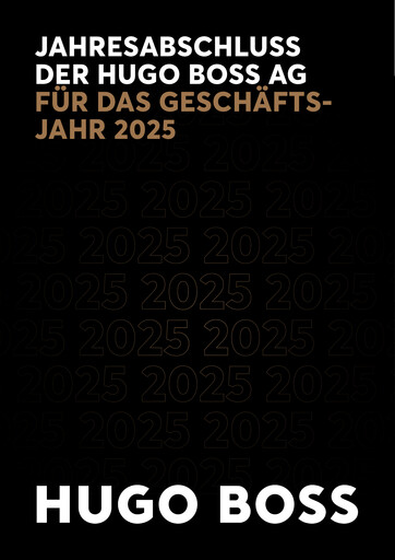 Thumbnail HUGO BOSS Financial Statement 2025