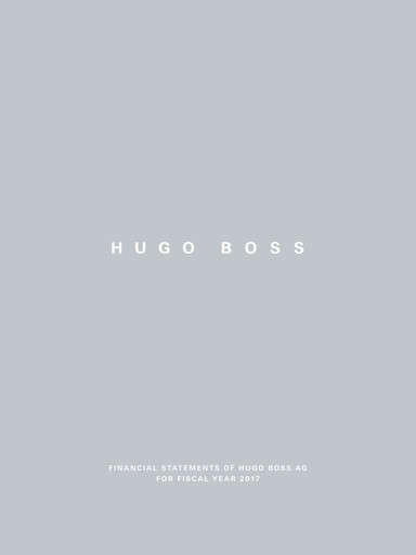 Thumbnail HUGO BOSS Financial Statement 2017
