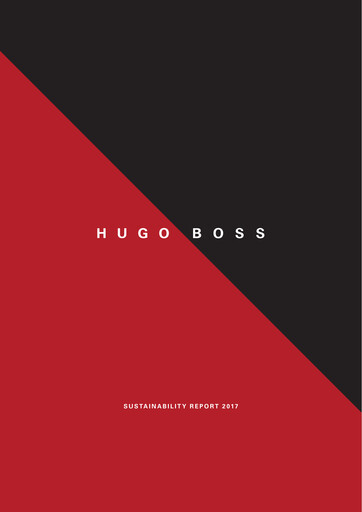 Thumbnail HUGO BOSS Sustainability Report 2017