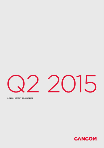 Thumbnail Cancom Half-year Report 2015-h1
