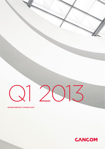 Thumbnail Cancom Quarterly Report 2013-q1
