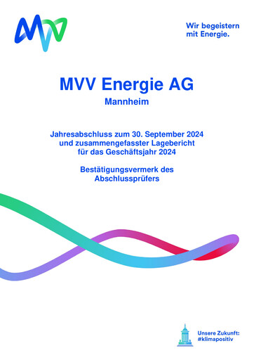 Thumbnail MVV Energie Financial Statement 2024