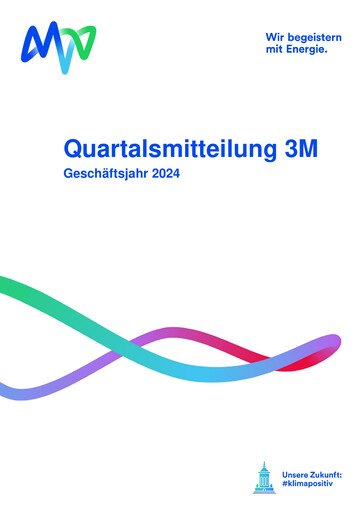 Miniature MVV Energie Rapport trimestriel 2024-q1