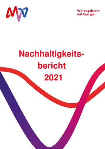 Miniature MVV Energie Rapport de durabilité 2021