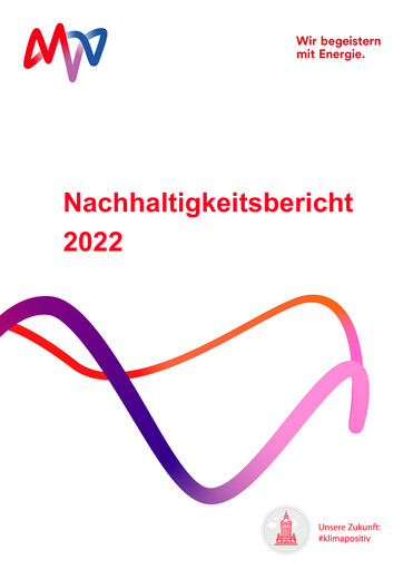 Miniature MVV Energie Rapport de durabilité 2022