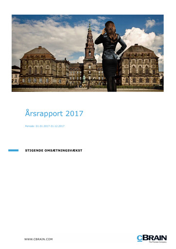 Thumbnail cBrain Annual Report 2017