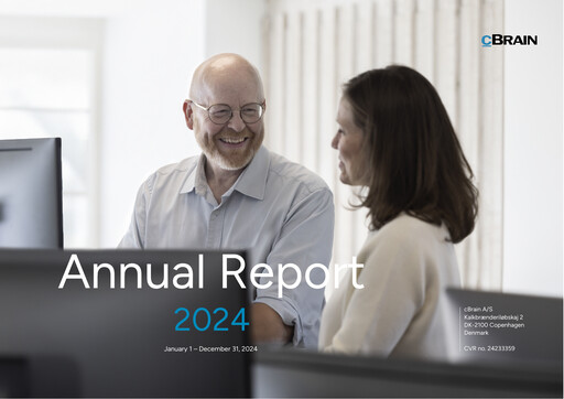 Thumbnail cBrain Annual Report 2024